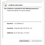 ABN-False Symantec